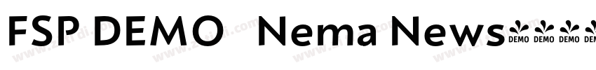FSP DEMO   Nema News字体转换